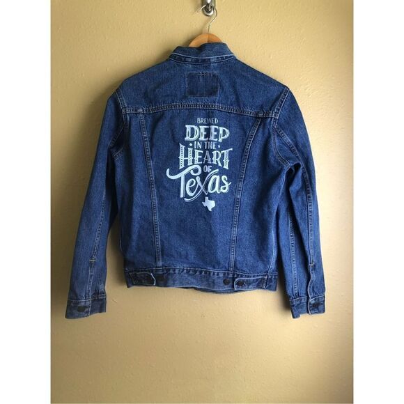 Levi Strauss Denim Jacket Women’s Bud Light Texas size S - Picture 7 of 16